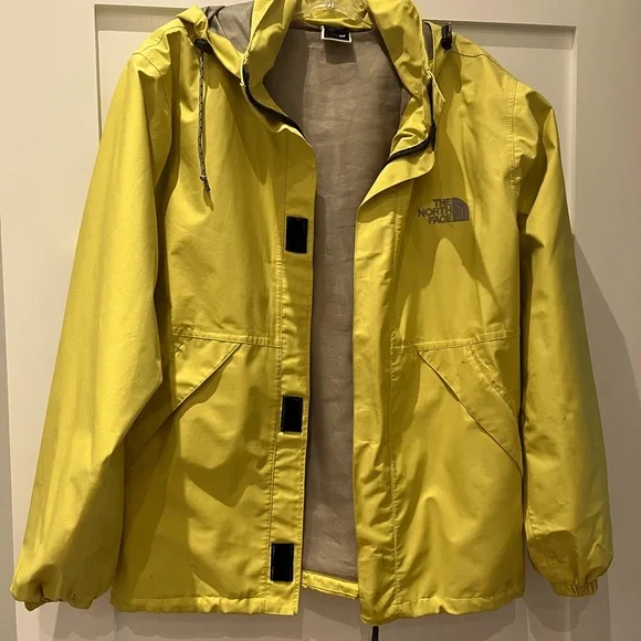 The North Face Jackets Coats Medium Yellow North Face Rain